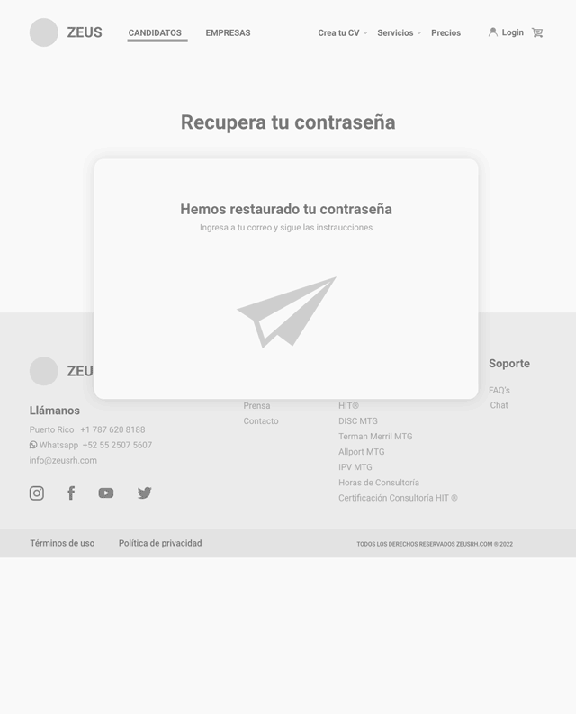 Employer home wireframe